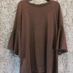 Reborn J Small Long Sleeve Top with bell sleeves